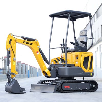 3060mm Całkowita długość Kompaktny Excavator 1 Tona z 8kn Maksymalna siła kopania