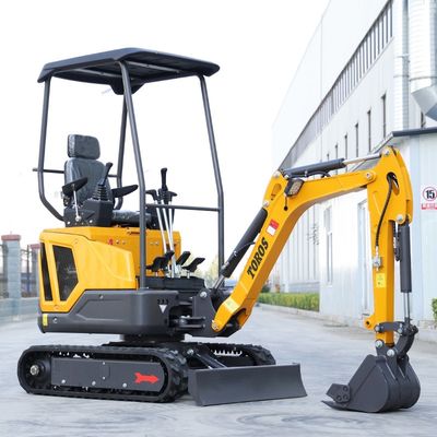 Niezawodny Mini Excavator 920mm Track Center Distance 10rpm Prędkość obrotu