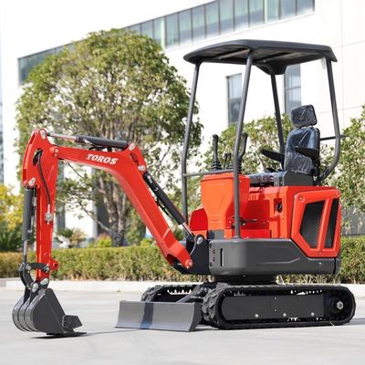 Prędkość obrotu 10 obrotów na minutę Mini Excavator 16mpa dla projektów budowlanych