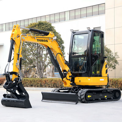 Mini Ekskawator 3,5 tony Kubota Silnik Mały Ekskawator CE EPA EURO5 Mikro Digger Crawler Bagger