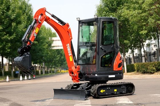 Crawler Toros Mini Excavator 2,6 Tony Małe urządzenia do kopania do naprawy dróg
