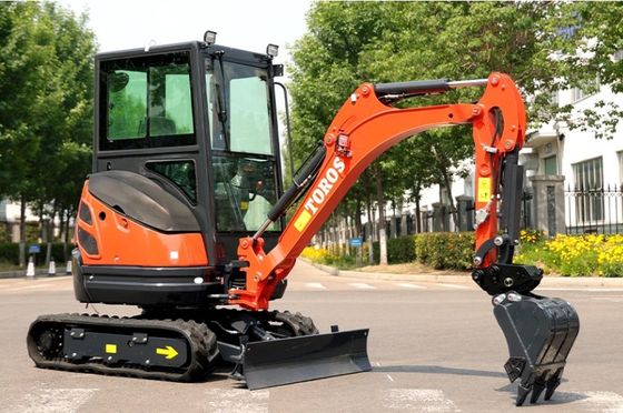 Crawler Toros Mini Excavator 2,6 Tony Małe urządzenia do kopania do naprawy dróg