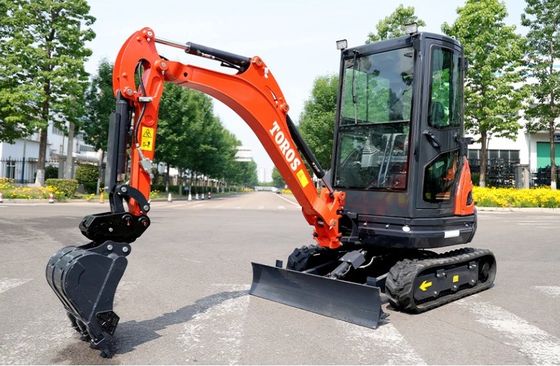 Crawler Toros Mini Excavator 2,6 Tony Małe urządzenia do kopania do naprawy dróg