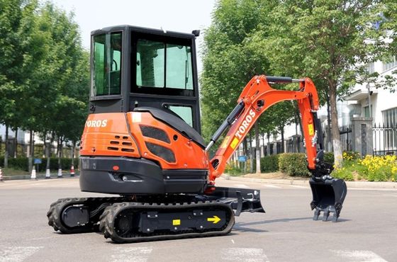 Crawler Toros Mini Excavator 2,6 Tony Małe urządzenia do kopania do naprawy dróg