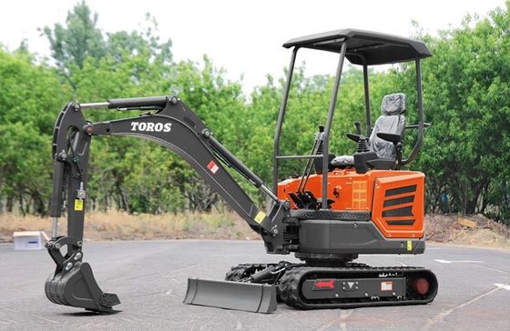 Miniaturowa koparka 1 ton 2 ton Mini Excavator Budowniczy Koparka Bagger Machine