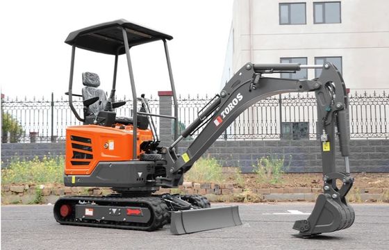 Miniaturowa koparka 1 ton 2 ton Mini Excavator Budowniczy Koparka Bagger Machine