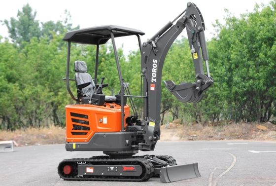 Miniaturowa koparka 1 ton 2 ton Mini Excavator Budowniczy Koparka Bagger Machine