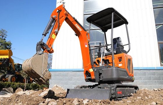 Minikoparka o wadze operacyjnej 1600 kg, silnik Kubota