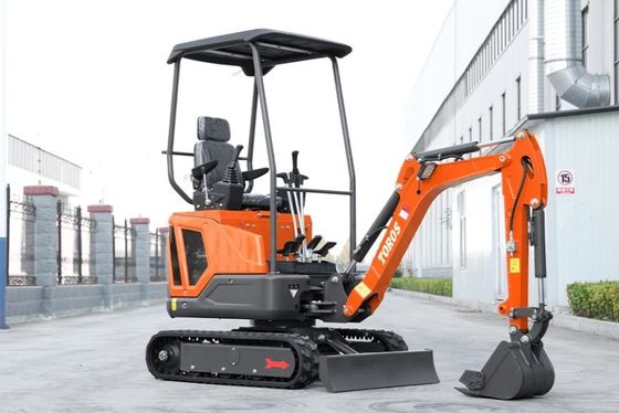 Minikoparka o wadze operacyjnej 1600 kg, silnik Kubota