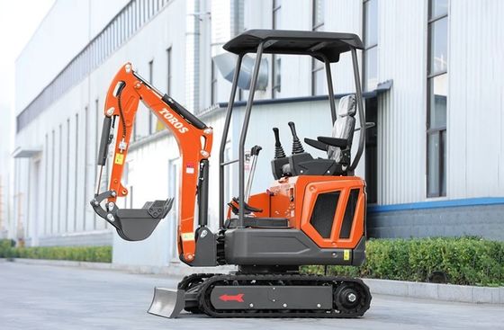 Minikoparka o wadze operacyjnej 1600 kg, silnik Kubota