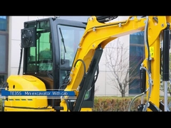 Toros 3,5 tony Mini Digger Minibagger Kompaktne urządzenia do kopania