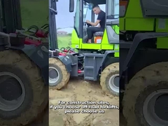 Wózek widłowy terenowy o udźwigu 5 ton i napędem wysokoprężnym. Certyfikat EURO 5